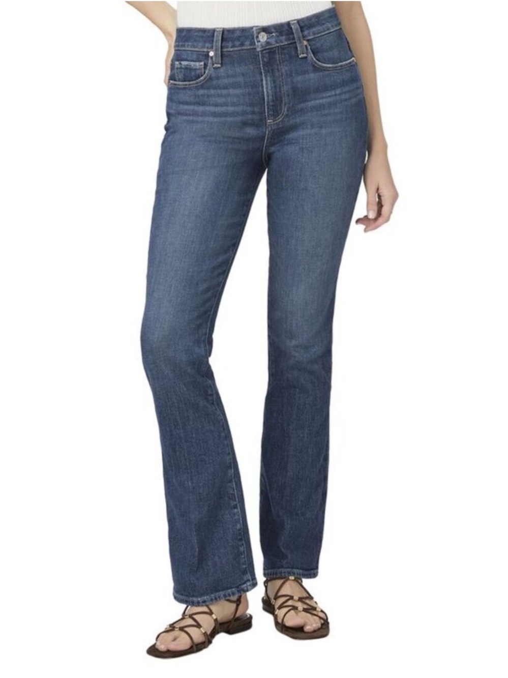 Paige Womens  High Rise Laurel Canyon Jeans, 32